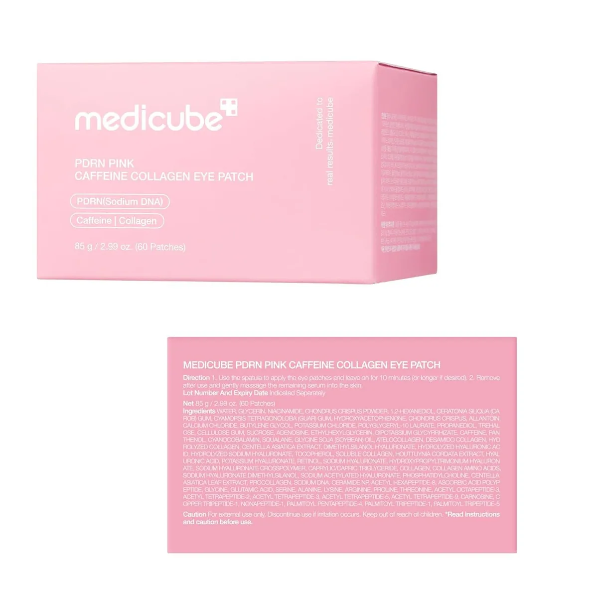 medicube PDRN Caffeine Collagen Eye Patch