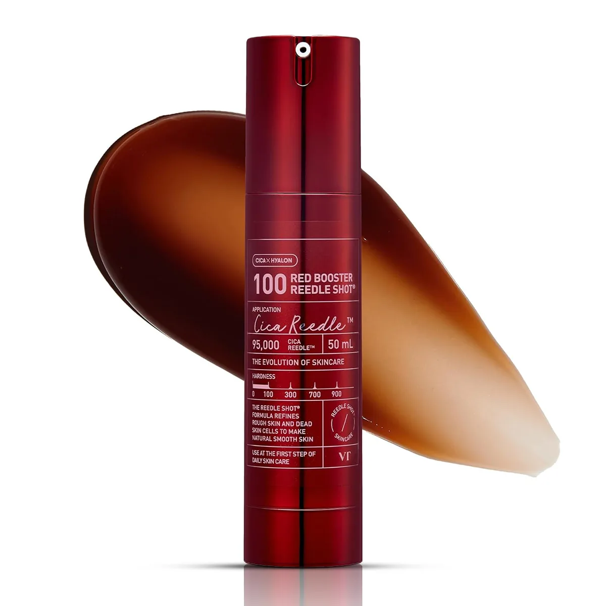 VT COSMETICS Red Booster Reedle Shot 100, Microneedling Serum with Dragon’s Blood